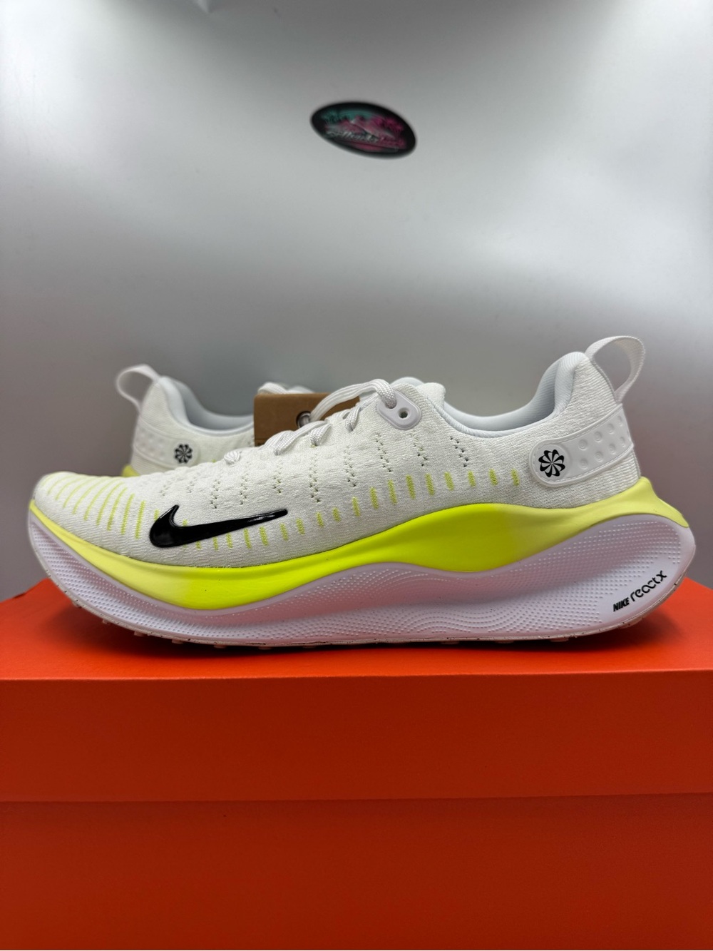 Nike ReactX Infinity Run 4 White Volt BRAND NEW Size 10 Women